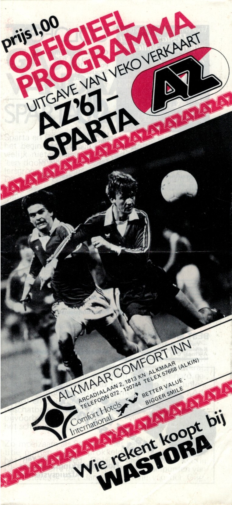 AZ Programma 14-maa-1981 Sparta thuis